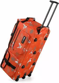 Normani Jumbo Travel Reisetasche mit Rollen 80L pigeon