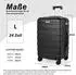 TAN.TOMI 4-Rollen-Trolley 66 x 44 x 27 cm black