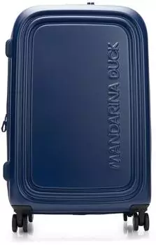 Mandarina Duck Logoduck 4-Rollen-Trolley 69 cm (P10SZV32) deep blue