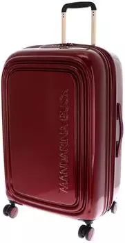 Mandarina Duck Logoduck+ Metal 4-Rollen-Trolley 64 cm (P10OUV32) red metal