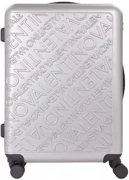Valentino Bags Mars 4-Rollen-Trolley 75 cm (VV8MS03L) silver