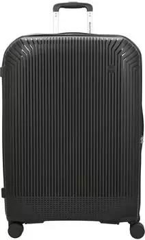 Valentino Bags Wood Carry On 4-Rollen-Trolley 78 cm (VV96303L) nero