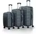 Juskys Rom 4-Rollen-Trolley Set 55/66/76 cm