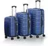 Juskys Rom 4-Rollen-Trolley Set 55/66/76 cm