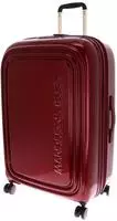 Mandarina Duck Hartschalen-Trolley Logoduck + Metal, 4 Rollen, Polycarbonat rot