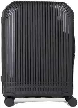 Valentino Bags Wood Carry On 4-Rollen-Trolley 67 cm (VV96302M) nero