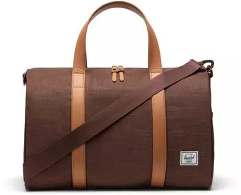 Herschel Novel Weekender potting soil crosshatch