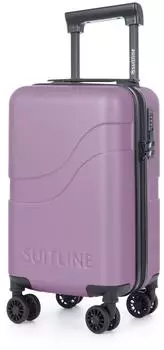 Suitline Clix-Lite 4-Rollen-Trolley 47 cm lilac