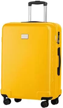 Puccini Panama 4-Rollen-Trolley 65 cm (PC029B) yellow