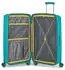 Roncato B-Flying Move 4-Wheel-Trolley Set 55/68/78 cm (418180) turquoise