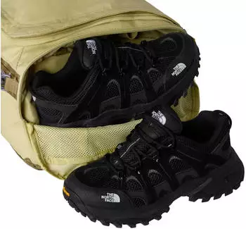The North Face Base Camp Voyager Duffel 32L (52RR) pear/cedar/lemon mist – Praktische Organisation für Technik und Reiseutensilien
