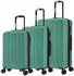 Flexot F-3045 4-Rollen-Trolley Set 55/68/77 cm greygreen