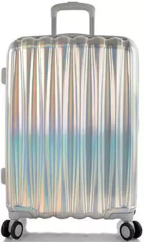 Heys Astro 66x44x26 cm silver – Beweglichkeit durch vierfaches Doppelrollensystem