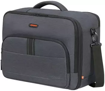 American Tourister At Work Nxt (160122) grey melange – American Tourister At Work Nxt grey melange – wandlungsfähiger Flugumhänger