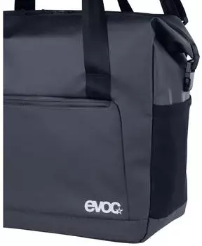 Evoc Travel Tote Bag 30 (401411) carbon grey/black – Clevere Aufsteckfunktion spart Kraft am Flughafen