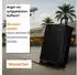 Nowi 4-Rollen-Trolley 76 cm (5976) midnight black
