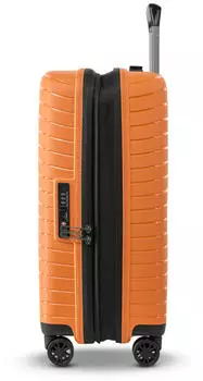 Stratic Novium SL 4-Rollen-Trolley 55 cm black – Vier präzise Doppelrollen für Beweglichkeit