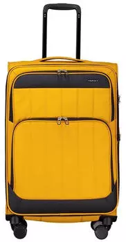 Franky T26 4-Rollen-Trolley 67 cm yellow/black