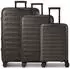 d & n Toronto 4-Rollen-Trolley Set 54/65/75 cm mocha brown