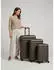 d & n Toronto 4-Rollen-Trolley Set 54/65/75 cm mocha brown