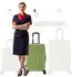 Flexot F-3045 4-Rollen-Trolley 68 cm olive green