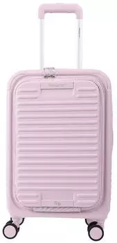 Hedgren Raku Yuno 4-Rollen-Trolley 55 x 35 x 25 cm mit Fronttasche orchid ice