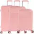 Heys Pastel 3 Piece Luggage Set blush