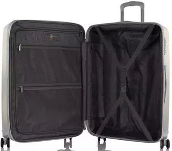 Heys Astro 76x50,5x30 cm silver – Heys Astro 76x50,5x30 cm silver – Vierfach-Rollen für komfortables Manövrieren