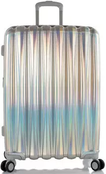 Heys Astro 76x50,5x30 cm silver – Polycarbonat-Schale verbindet Stabilität mit geringem Eigengewicht