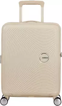 American Tourister Soundbox 4-Rollen-Trolley 55 cm coconut sand