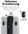 Flexot F-3045 4-Rollen-Trolley Set 55/68/77 cm silvergrey
