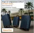 Nowi 4-Rollen-Trolley Set 56/66/76 cm (5976) navy blue