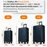 Nowi 4-Rollen-Trolley Set 56/66/76 cm (5976) navy blue