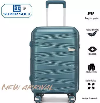 Super Solu 4-Rollen-Trolley 53 cm (BE20-PP09) turquoise
