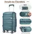 Super Solu 4-Rollen-Trolley 53 cm (BE20-PP09) turquoise