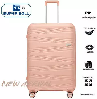 Super Solu 4-Rollen-Trolley 53 cm (BE20-PP09) pink