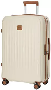 Bric's Milano Taormina 4-Rollen-Trolley 69 cm (BAH08452) cream – Bric's Milano Taormina – Polycarbonat-Hartschalenkoffer mit cleverer Raumaufteilung