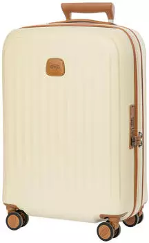 Bric's Milano Taormina 4-Rollen-Trolley 55 cm (BAH08451) cream – Bric's Milano Taormina 55 cm – durchdachte Organisation für strukturiertes Reisen