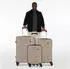 d & n Travel Line 4100 4-Rollen-Trolley Set 3-teilig (4100) taupe