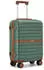 Kono Cannes 4-Rollen-Trolley 55 cm green/brown