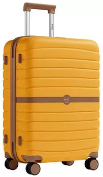 Kono Cannes 4-Rollen-Trolley 66,5 cm yellow/brown