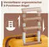 Kono Cannes 4-Rollen-Trolley 66,5 cm yellow/brown