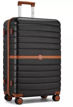 Kono Cannes 4-Rollen-Trolley 76,5 cm black/brown
