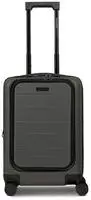 Police London 4 Rollen Kabinentrolley 55 cm Laptopfach mit Dehnfalte - Gr&uuml;n