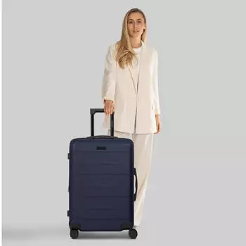 Police London 4-Rollen-Trolley 64 cm dark navy – Vielseitiges Rollensystem für komfortables Manövrieren