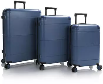 Heys Zen 3 Piece Luggage Set navy