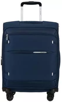 Samsonite GoTwist Spinner 55 cm (159919) navy blue – Vier bewegliche Rollen und durchdachte Griffpositionen für jede Transportsituation