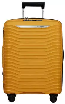 Samsonite Upscape Spinner 55 cm (159400) yellow – Vier Doppelrollen sorgen für wendige Handhabung