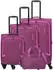 Travelite Corsiica 4-Rollen-Trolley Set 55/69/77 cm & Boarding Bag (8000140) pink