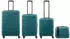 Franky ABS13 4-Rollen-Trolley Set 55/66/76 cm & Beauty Case transformative teal